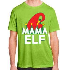 Christmas: Mama Elf Adult ChromaSoft Performance T-Shirt