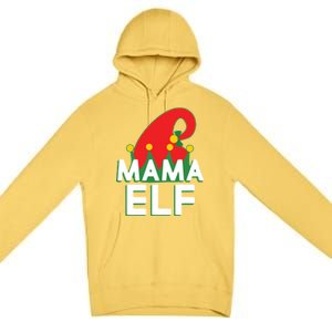 Christmas: Mama Elf Premium Pullover Hoodie