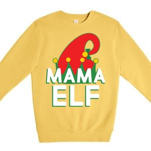 Christmas: Mama Elf Premium Crewneck Sweatshirt