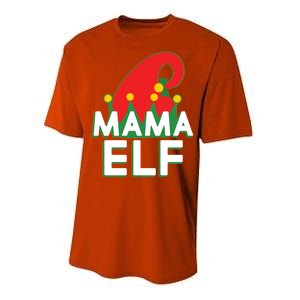 Christmas: Mama Elf Performance Sprint T-Shirt