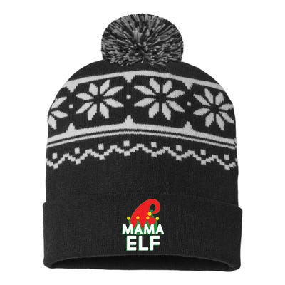 Christmas: Mama Elf USA-Made Snowflake Beanie