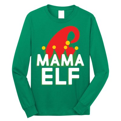 Christmas: Mama Elf Long Sleeve Shirt