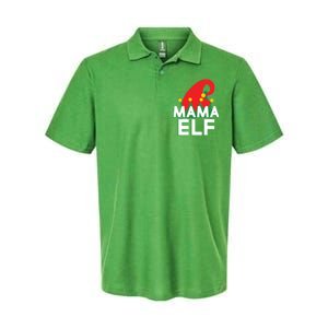 Christmas: Mama Elf Softstyle Adult Sport Polo