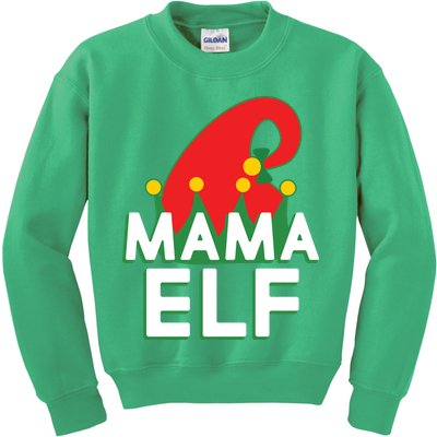 Christmas: Mama Elf Kids Sweatshirt