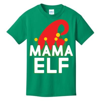 Christmas: Mama Elf Kids T-Shirt