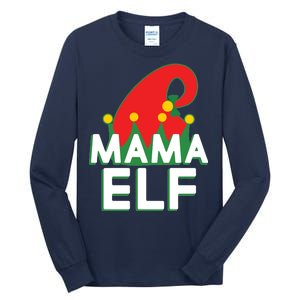 Christmas: Mama Elf Tall Long Sleeve T-Shirt