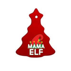 Christmas: Mama Elf Ceramic Tree Ornament