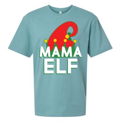 Christmas: Mama Elf Sueded Cloud Jersey T-Shirt