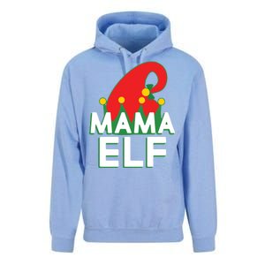 Christmas: Mama Elf Unisex Surf Hoodie