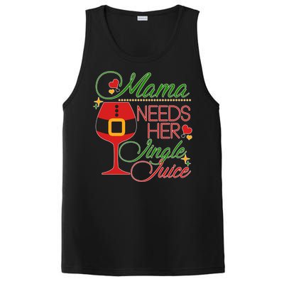 Christmas Mama Needs Her Jingle Juice Wine PosiCharge Competitor Tank