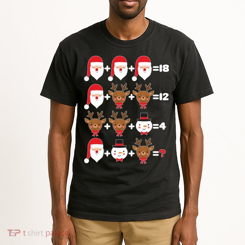 Christmas Math Quiz Tall T-Shirt