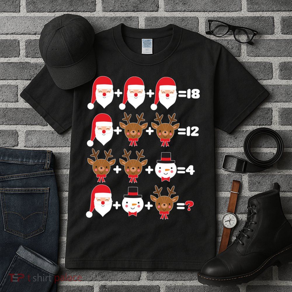 Christmas Math Quiz Tall T-Shirt