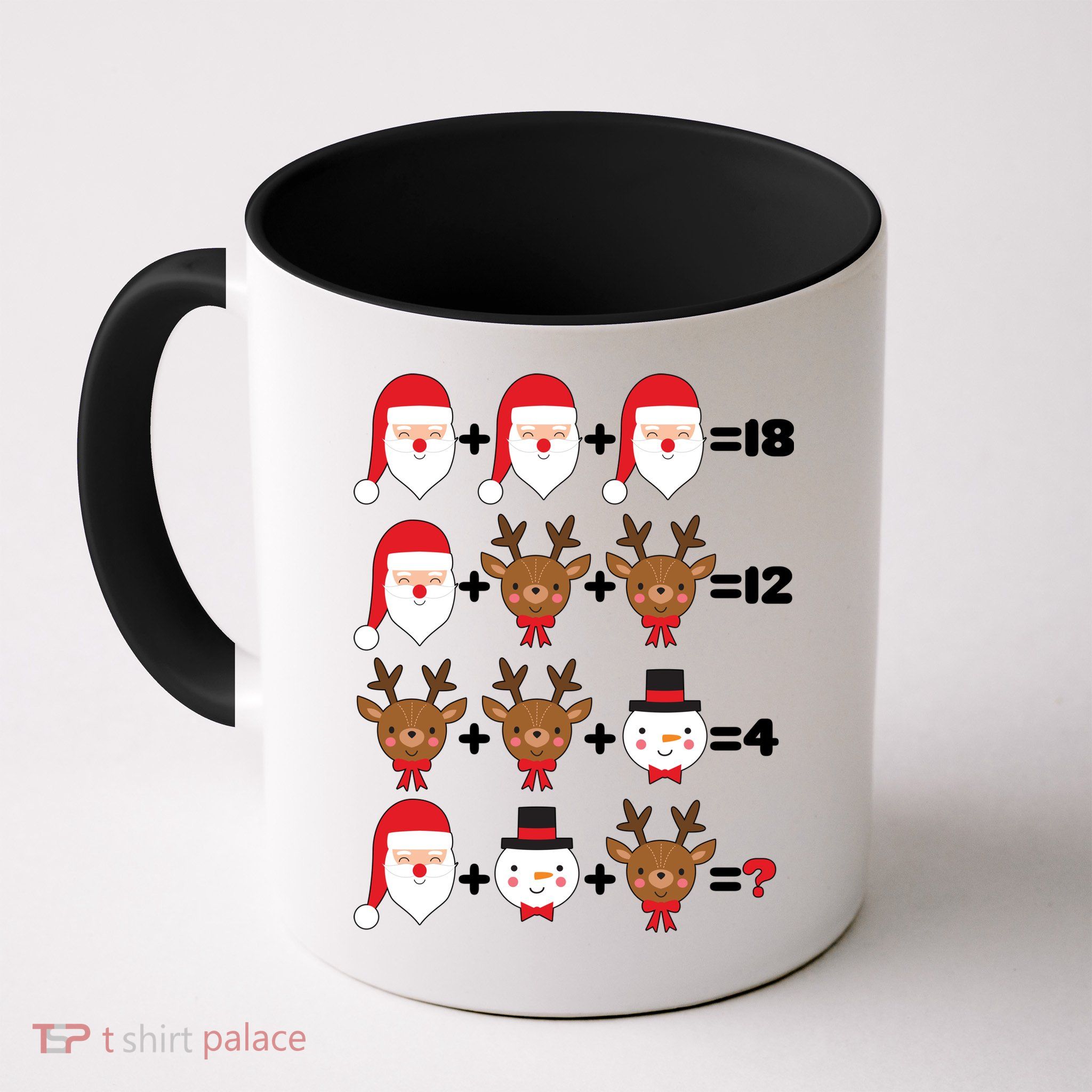 Christmas Math Quiz Mug