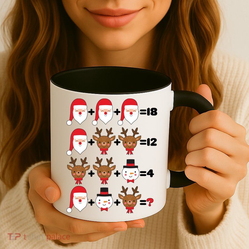 Christmas Math Quiz Mug