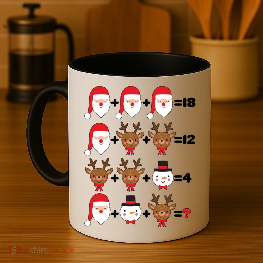 Christmas Math Quiz Mug