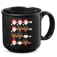 Christmas Math Quiz 15oz Campfire Ceramic Mug