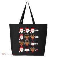 Christmas Math Quiz 25L Jumbo Tote