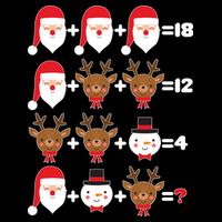 Christmas Math Quiz Crop Top