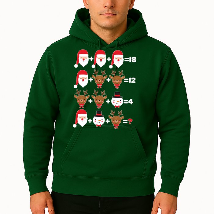 Christmas Math Quiz Hoodie