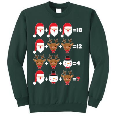 Christmas Math Quiz Sweatshirt