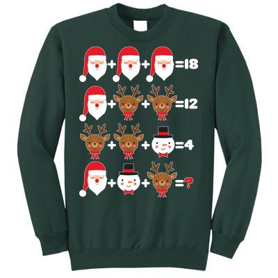 Christmas Math Quiz Sweatshirt