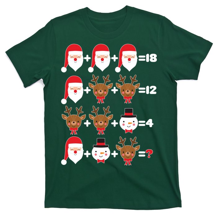 Christmas Math Quiz T-Shirt