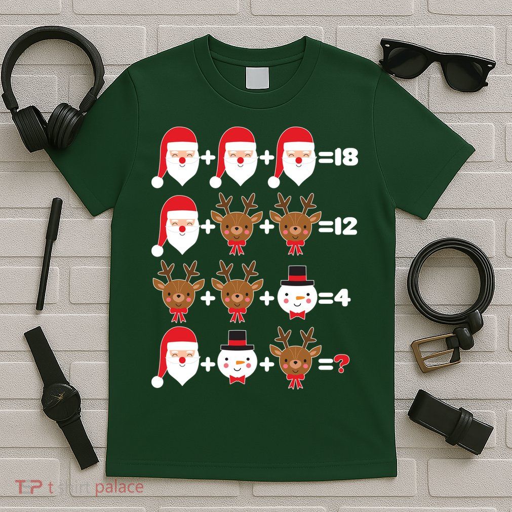 Christmas Math Quiz T-Shirt