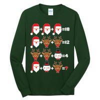 Christmas Math Quiz Tall Long Sleeve T-Shirt