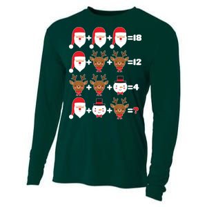 Christmas Math Quiz Cooling Performance Long Sleeve Crew