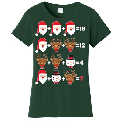 Christmas Math Quiz Women's T-Shirt