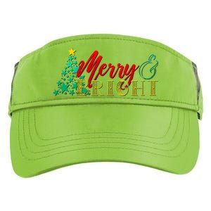 Christmas Merry & Bright Adult Drive Performance Visor