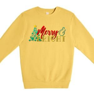 Christmas Merry & Bright Premium Crewneck Sweatshirt