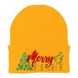 Christmas Merry & Bright Knit Cap Winter Beanie