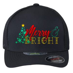 Christmas Merry & Bright Flexfit Unipanel Trucker Cap