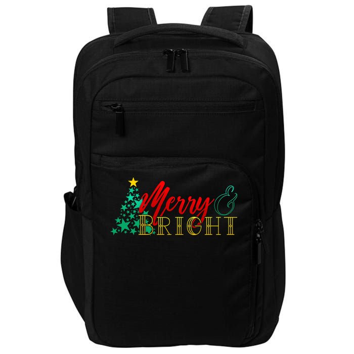 Christmas Merry & Bright Impact Tech Backpack