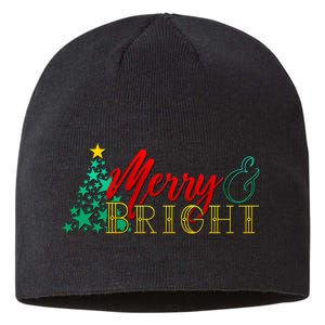 Christmas Merry & Bright Sustainable Beanie