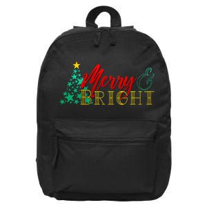 Christmas Merry & Bright 16 in Basic Backpack