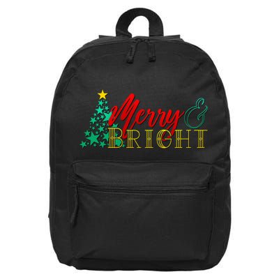 Christmas Merry & Bright 16 in Basic Backpack