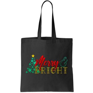 Christmas Merry & Bright Tote Bag