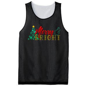 Christmas Merry & Bright Mesh Reversible Basketball Jersey Tank