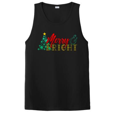 Christmas Merry & Bright PosiCharge Competitor Tank