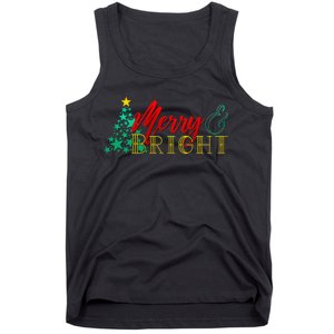 Christmas Merry & Bright Tank Top