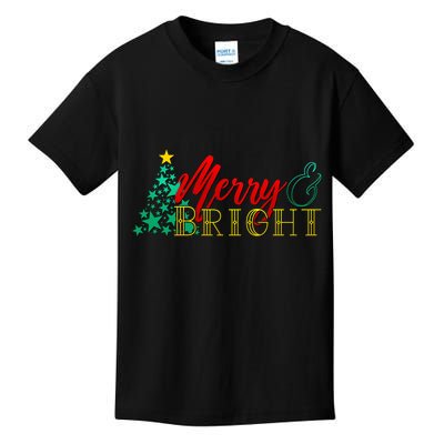 Christmas Merry & Bright Kids T-Shirt