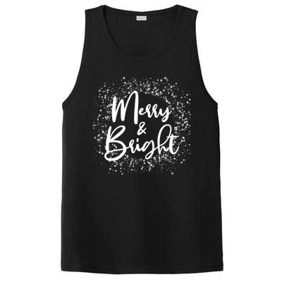 Christmas Merry and Bright PosiCharge Competitor Tank