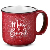 Christmas Merry and Bright 15oz Campfire Ceramic Mug