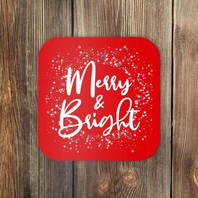 Christmas Merry and Bright Coaster