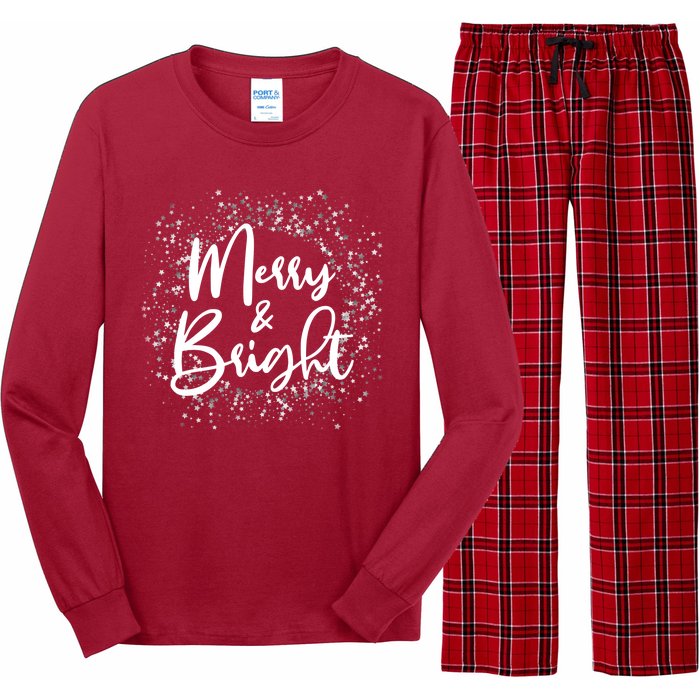 Christmas Merry and Bright Long Sleeve Pajama Set