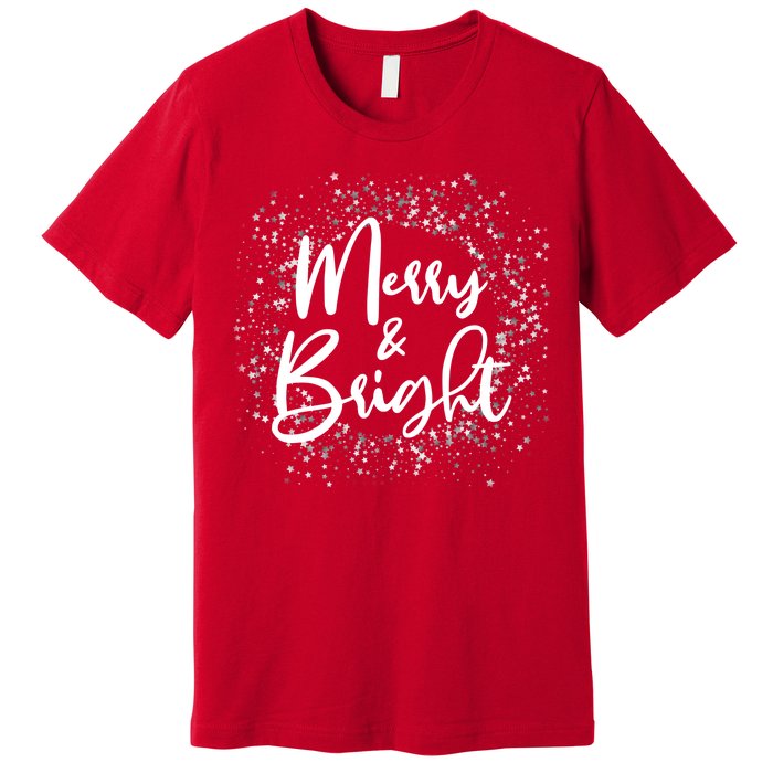 Christmas Merry and Bright Premium T-Shirt