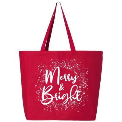 Christmas Merry and Bright 25L Jumbo Tote