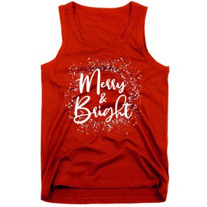 Christmas Merry and Bright Tank Top